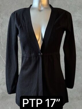 🆕Petite | Jones Wear Elegant Lightweight Black Cardigan
